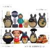 11pcs set Studio Ghibli Neighbor Figures Totoro Family Figurines Anime Toys Set Ornament Desk Garden Dolls 3 - Ghibli Germany Store