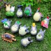 12pcs Studio Ghibli Totoro Mini Resin Action Figures Hayao Miyazaki Miniature Cake Toppers Figurines Dolls Garden 5 - Ghibli Germany Store