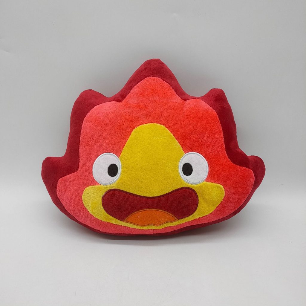 24CM New Calcifer Plush Toys Cartoon Filled Soft Dolls Children Christmas Gifts Home Decorative Toys Wholesale 3 - Ghibli Germany Store