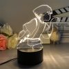 3D Led Lamp Spirited Away No Face Man Totoro Action Figure Nightlight Cute Room Decor Light 1 - Ghibli Germany Store