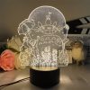 3D Led Lamp Spirited Away No Face Man Totoro Action Figure Nightlight Cute Room Decor Light 4 - Ghibli Germany Store