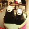 40 60cm Funny Spirited Away Faceless Man No Face Plush Toys No Face Ghost Kaonashi Stuffed 1 - Ghibli Germany Store