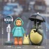 4pcs lot 3 5cm Anime My Neighbor Totoro Action Figure Toy Hayao Miyazaki Mini Garden PVC 3 - Ghibli Germany Store