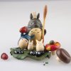 Anime Miyazaki Hayao My Neighbor Totoro with Umbrella Fried charcoal Figure Birthday gift Collectible Model ToyGarden 2 - Ghibli Germany Store