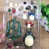 Anime Miyazaki Hayao My Neighbor Totoro with Umbrella Fried charcoal Figure Birthday gift Collectible Model ToyGarden 3 - Ghibli Germany Store