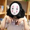 Creative Funny Spirited Away Movie Faceless Man No Face Plush Toy Ghost Kaonashi Stuffed U Shape 3 - Ghibli Germany Store