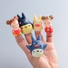Koteta 1PC Hayao Miyazaki PVC Figurine TOTORO Finger Puppet Anime Model Collectiable Action Figure Kids Birthday 1 - Ghibli Germany Store
