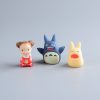Koteta 1PC Hayao Miyazaki PVC Figurine TOTORO Finger Puppet Anime Model Collectiable Action Figure Kids Birthday 2 - Ghibli Germany Store