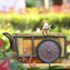 My Neighbor Totoro Studio Ghibli PVC Cat Action Figure Doll Anime Mei Fairy Dust Garden Resin 3 - Ghibli Germany Store