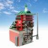 Spirited Away Aburaya Bathhouse 3D Paper Model Assembly Papercraft Puzzle Educational Kids Toy Anime Totoro Birthday 2 - Ghibli Germany Store