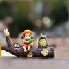 Studio Ghibli Miniature Ornaments Japanese Cartoon Totoro Decoration Home Room Decor Garden Desk Cute Ornaments Miniature 1 - Ghibli Germany Store