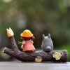 Studio Ghibli Miniature Ornaments Japanese Cartoon Totoro Decoration Home Room Decor Garden Desk Cute Ornaments Miniature 2 - Ghibli Germany Store