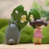 Studio Ghibli Miniatures Japanese Anime Totoro Ornament Miyazaki Fairy Garden Ornament Home Room Decor Cute Mini 2 - Ghibli Germany Store