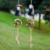Studio Ghibli NO FACE Faceless Man Windbell Wind Chime Metal Bell Kids PVC Action Figure Resin 1 - Ghibli Germany Store