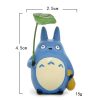Totoro Japanese Anime 3 5 5cm Mini Tonari no Totoro with Lotus leaf Mini Cartoon Figures 4 - Ghibli Germany Store