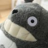 Totoro Plush Toy Cute Plush Cat Japanese Anime Figure Doll Plush Totoro With Lotus Leaf Kids 11 - Ghibli Germany Store