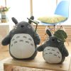 Totoro Plush Toy Cute Plush Cat Japanese Anime Figure Doll Plush Totoro With Lotus Leaf Kids 7 - Ghibli Germany Store