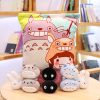 a bag of totoro plush toys 8 pcs plush my neighbour totoro soft doll stuffed cartoon 2 - Ghibli Germany Store