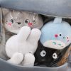 a bag of totoro plush toys 8 pcs plush my neighbour totoro soft doll stuffed cartoon 3 - Ghibli Germany Store